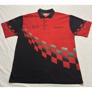 Vintage Front Runner Team Wear Dale Earnhardt Chevrolet Polo L Single Stitch